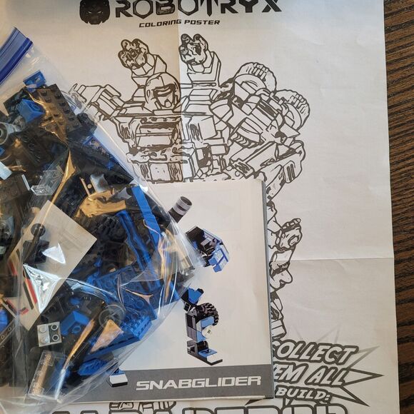 Robotryx Snabglider Building Block Set 246 pcs Toy - Picture 5 of 10